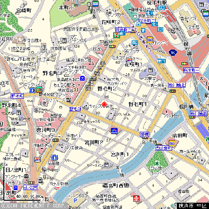 桜木町　ナースコール　アクセスマップ